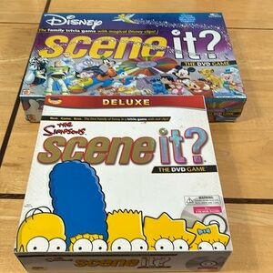 Disney Scene It & Simpson’s Scene It